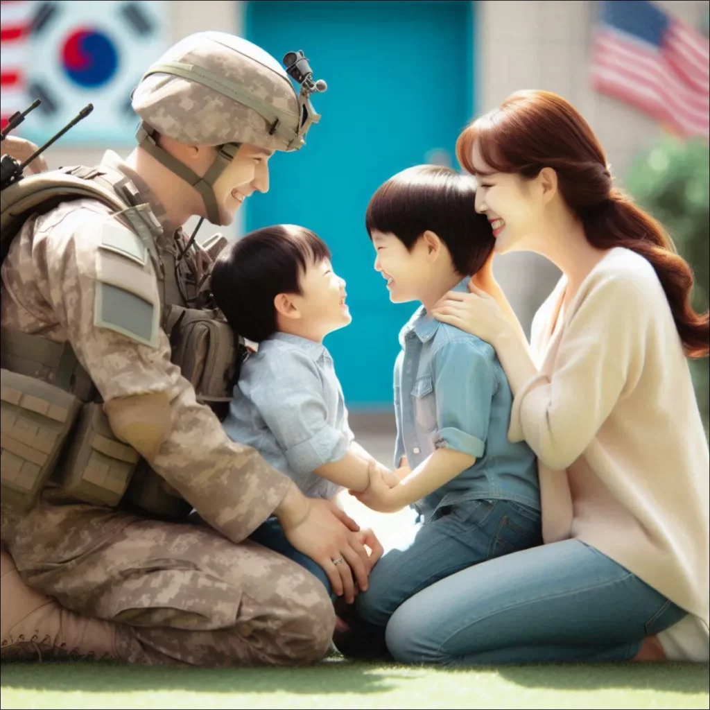 육아시간 지원 받고있는 직업군인